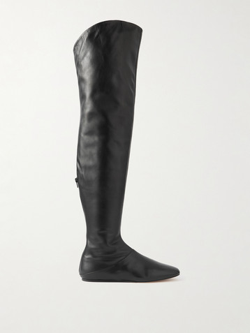 LE MONDE BERYL Luna over-the-knee leather boots