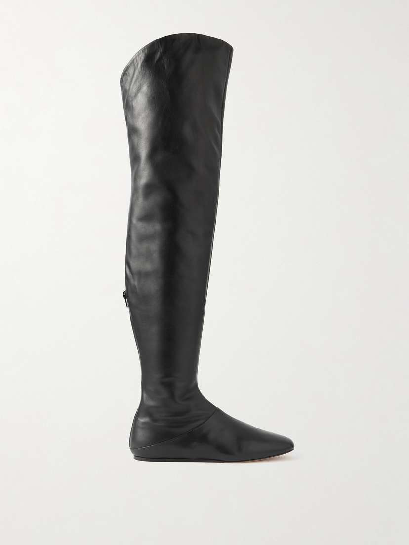 Le Monde Béryl Luna Over-the-knee Leather Boots