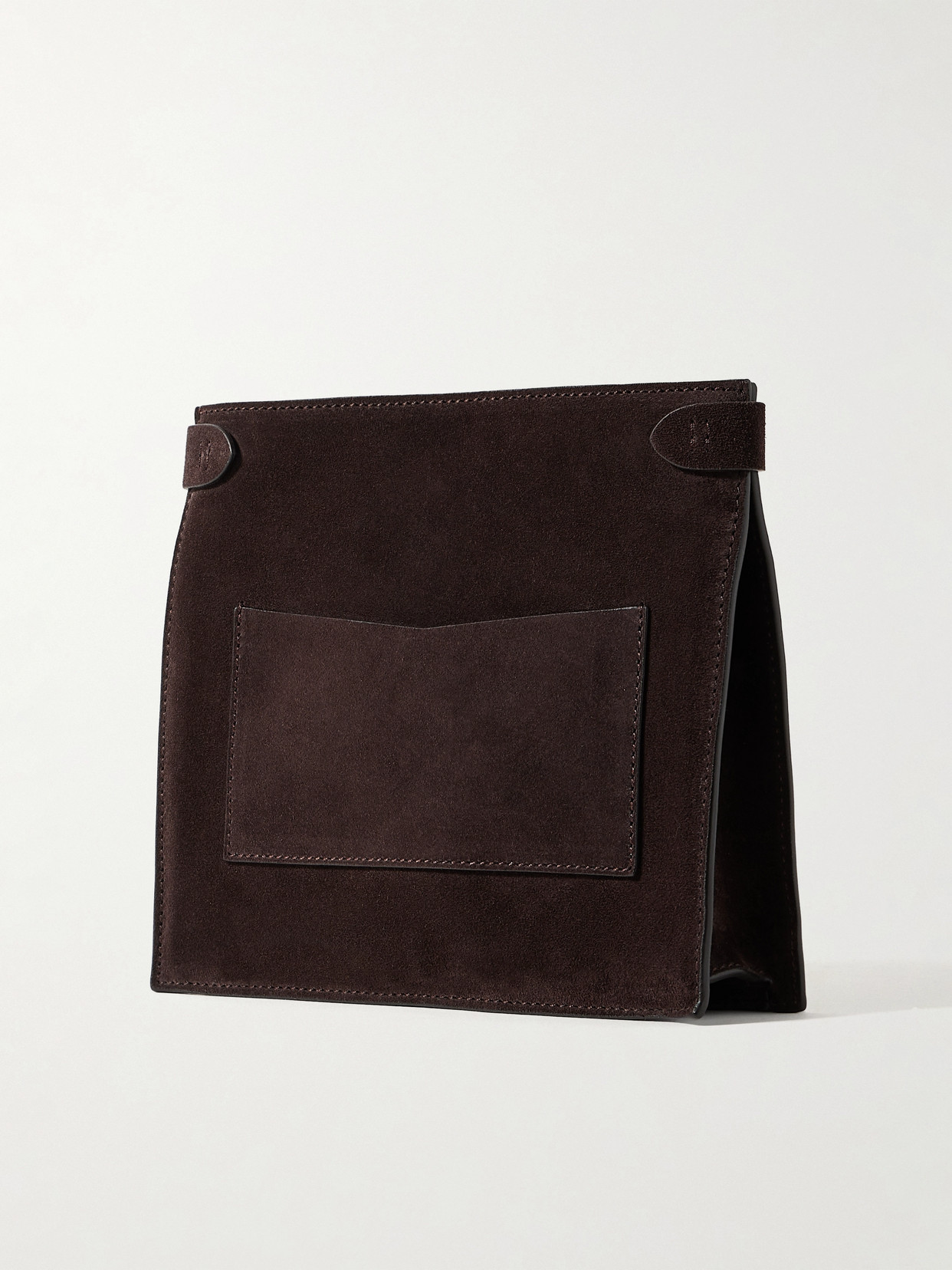 Metier Stowaway Suede Shoulder Bag