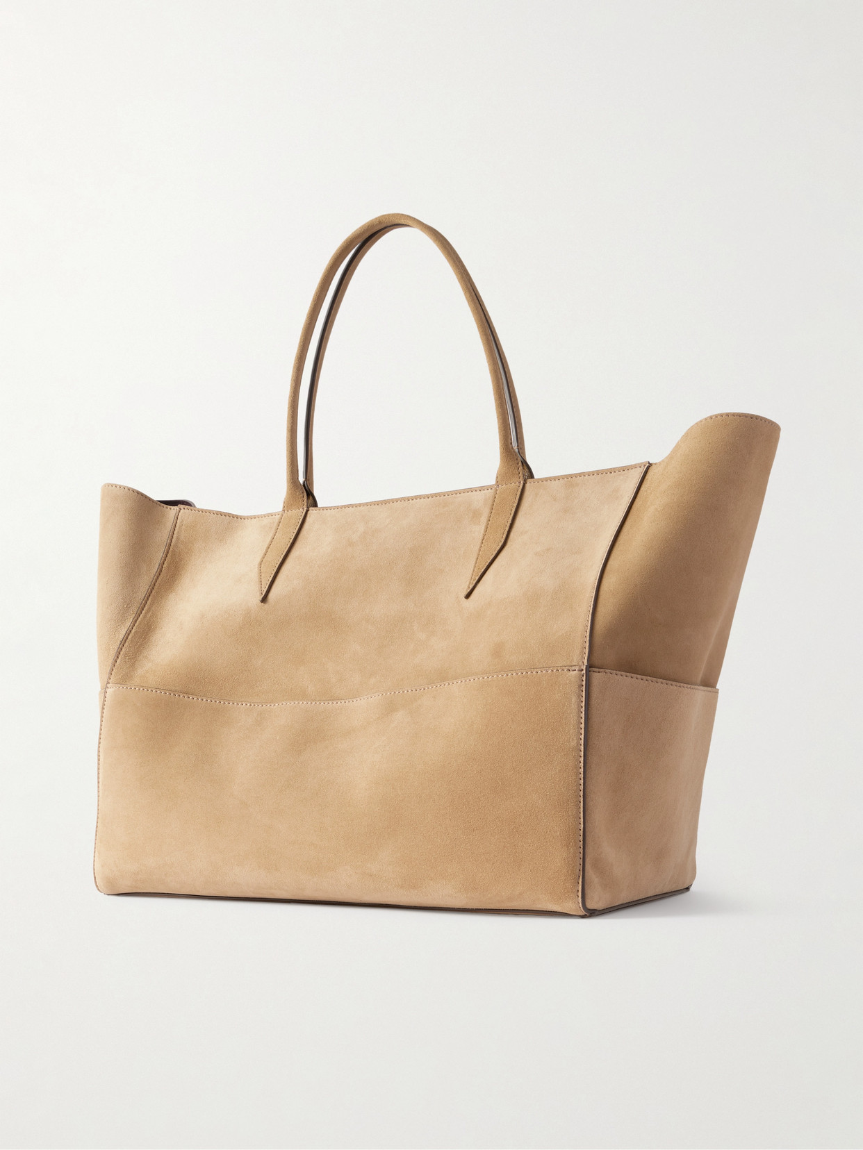 Metier Incognito Cabas Large Suede Tote