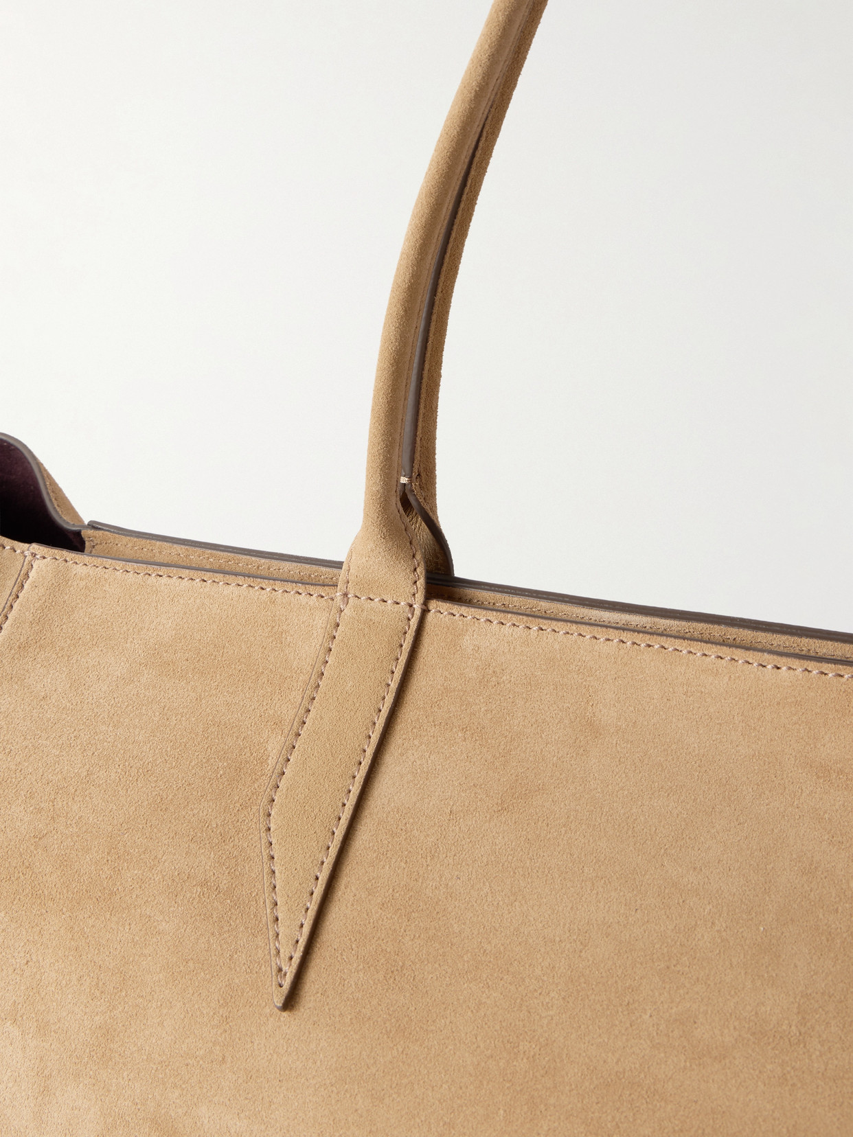 Metier Incognito Cabas Large Suede Tote