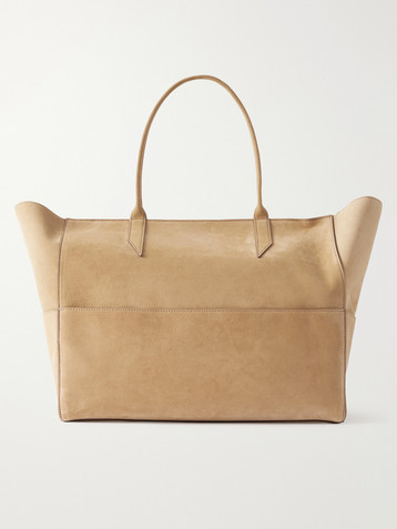 MÉTIER Incognito 42 Cabas suede tote