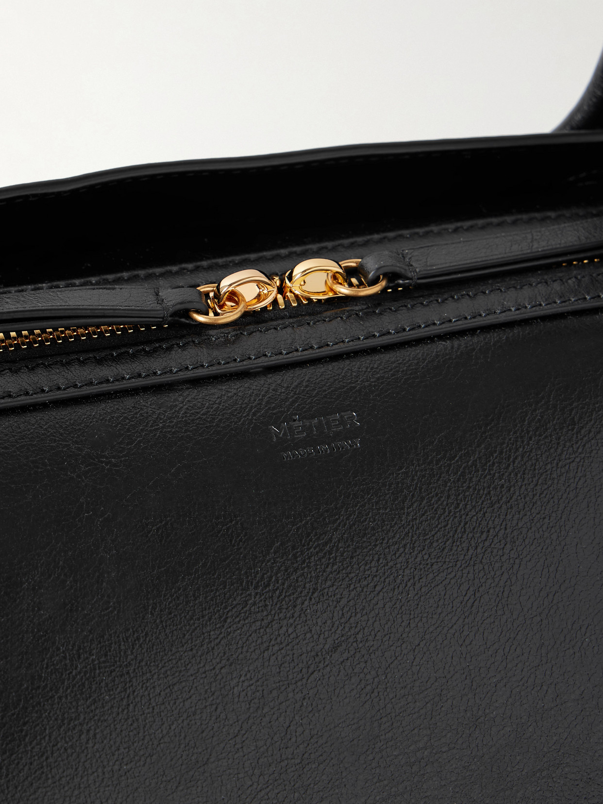 Metier Vérité Leather Weekend Bag