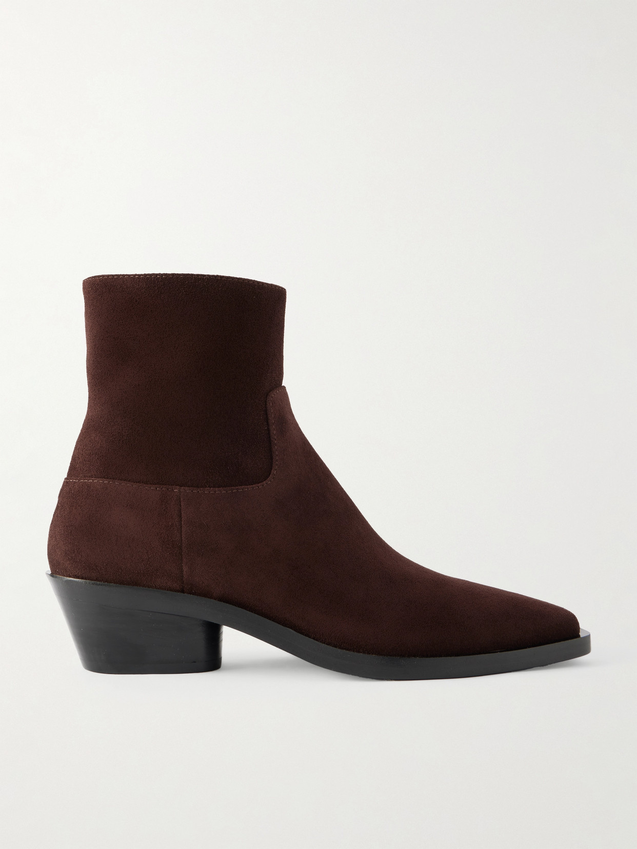 Proenza Schouler Suede Ankle Boots In Brown