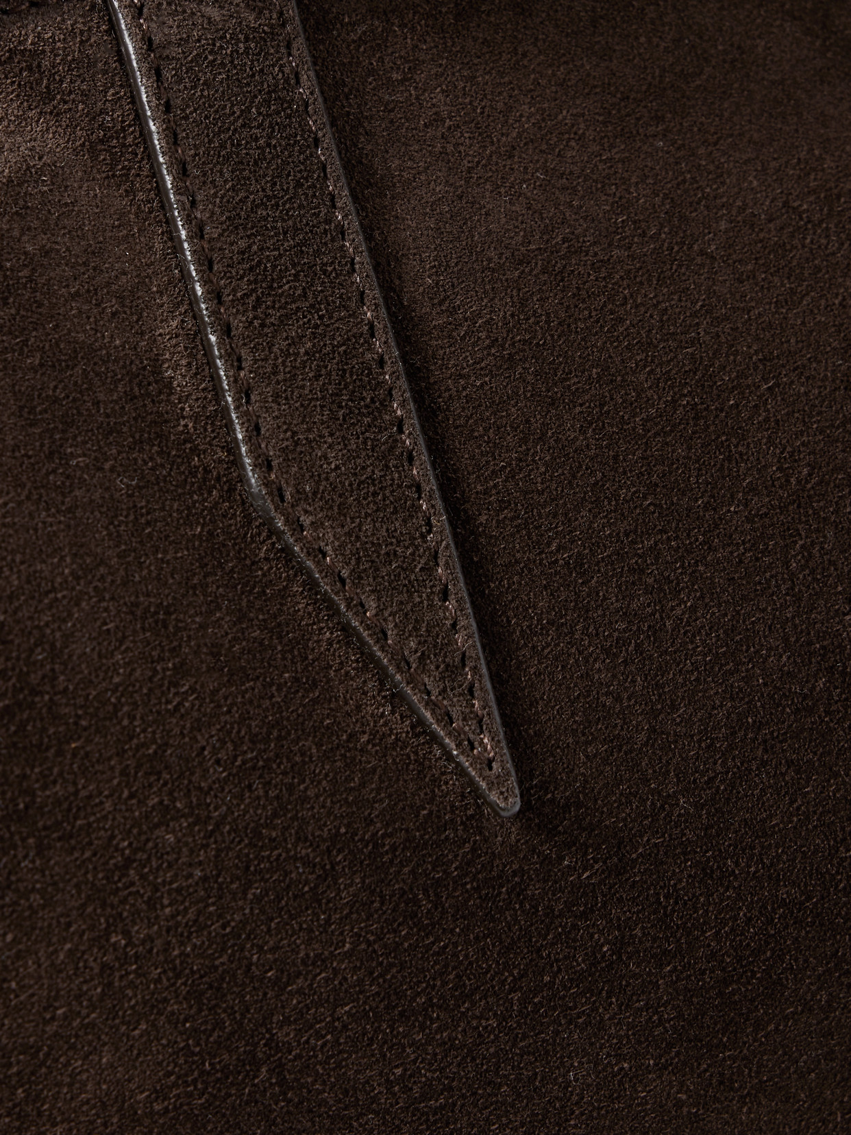 Metier Incognito Small Paneled Suede Tote