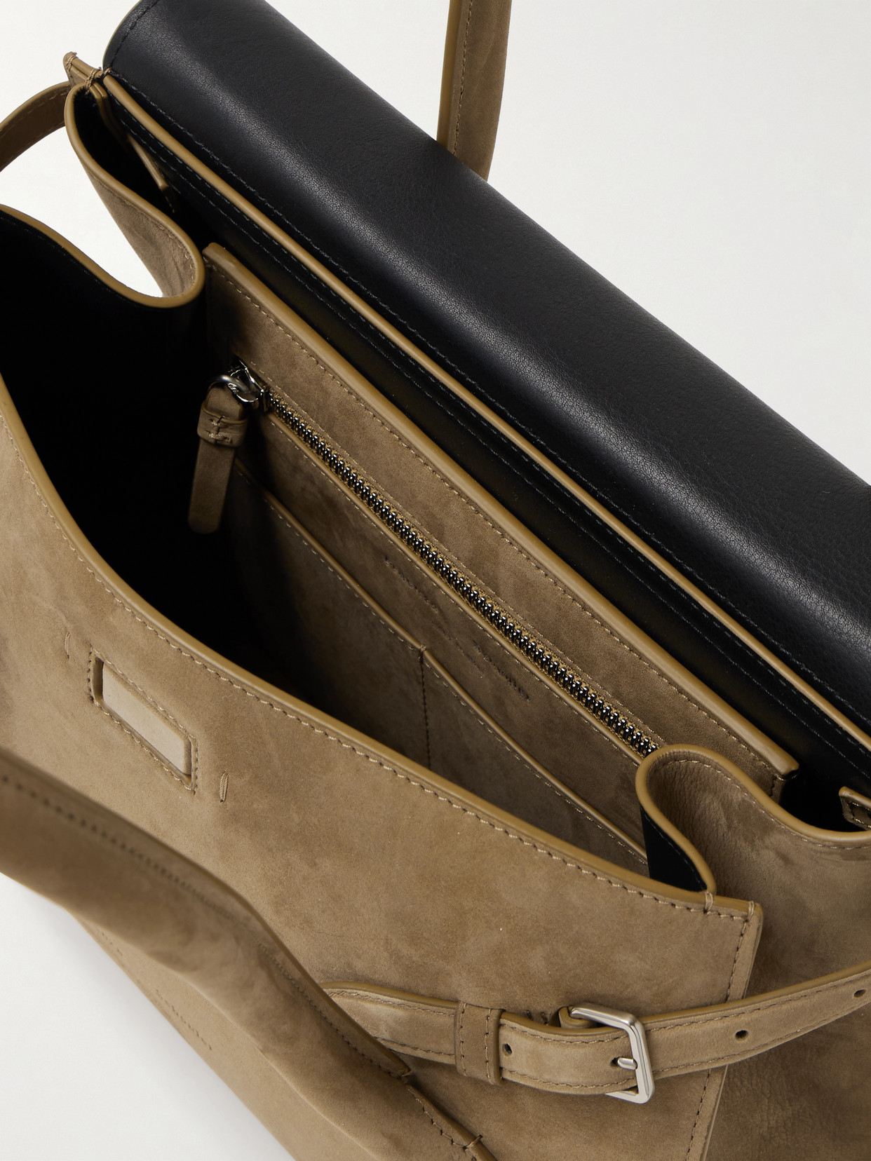 Proenza Schouler Tate Small Nubuck Shoulder Bag In Brown