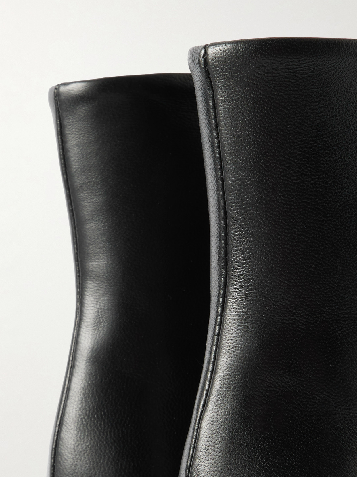 Proenza Schouler Leather Ankle Boots In Black