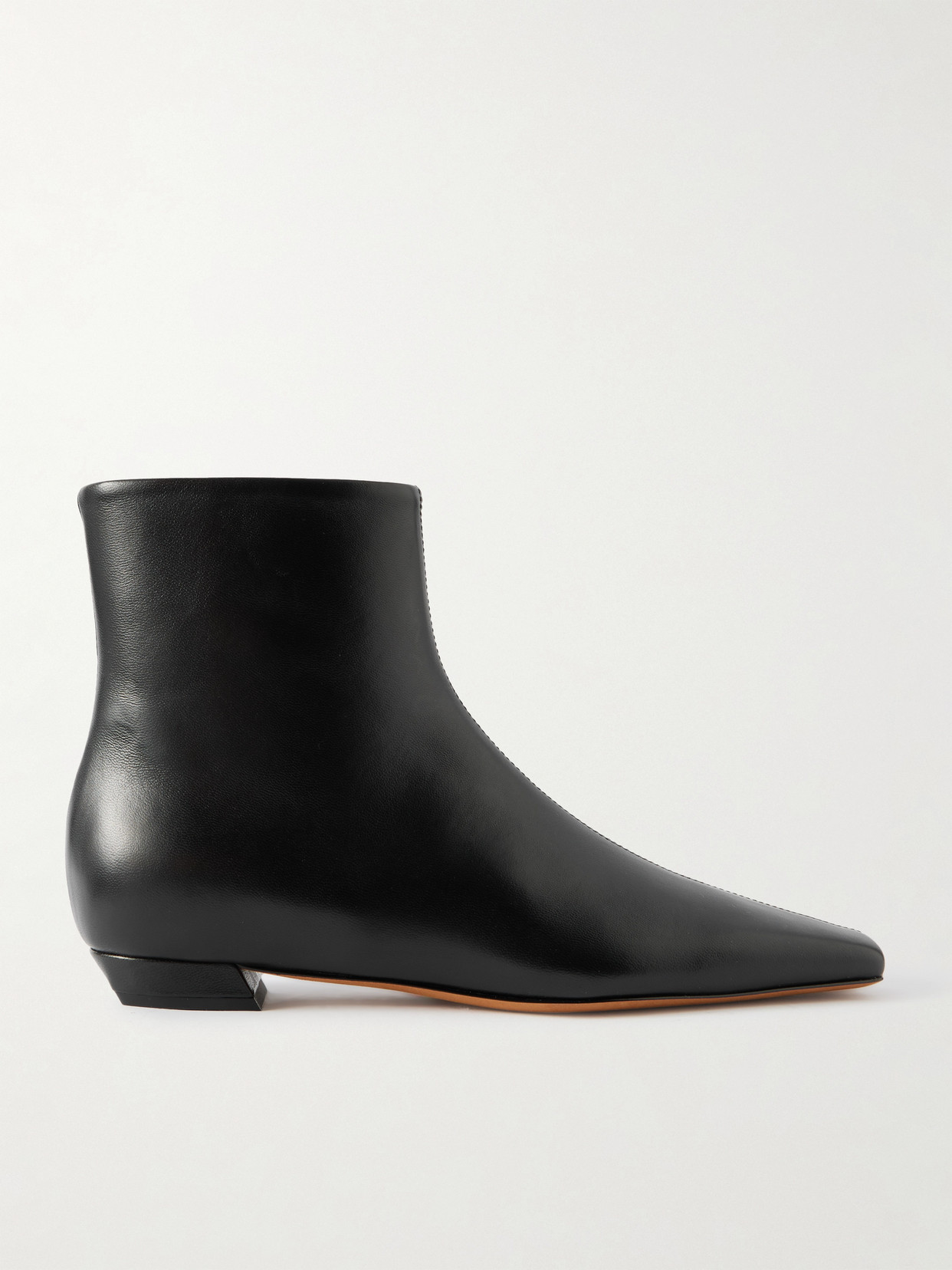 Proenza Schouler Leather Ankle Boots In Black
