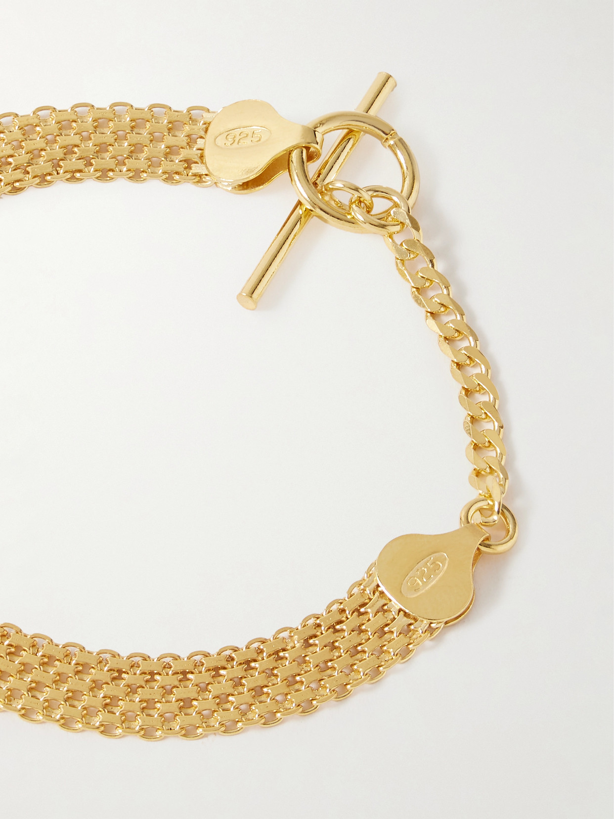 Loren Stewart Chainmail Gold Vermeil Bracelet