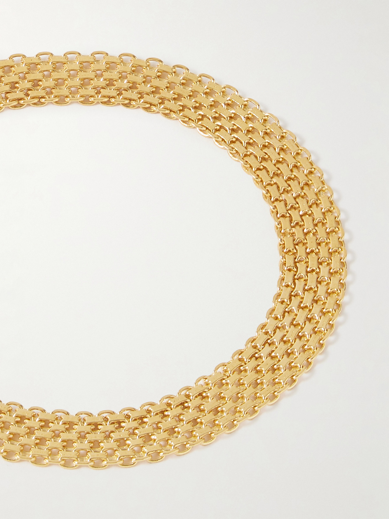 Loren Stewart Chainmail Gold Vermeil Bracelet