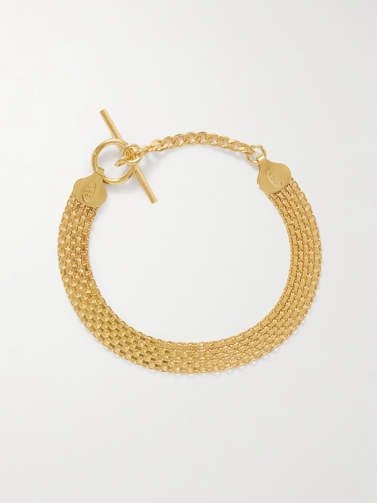 Loren Stewart Chainmail Gold Vermeil Bracelet