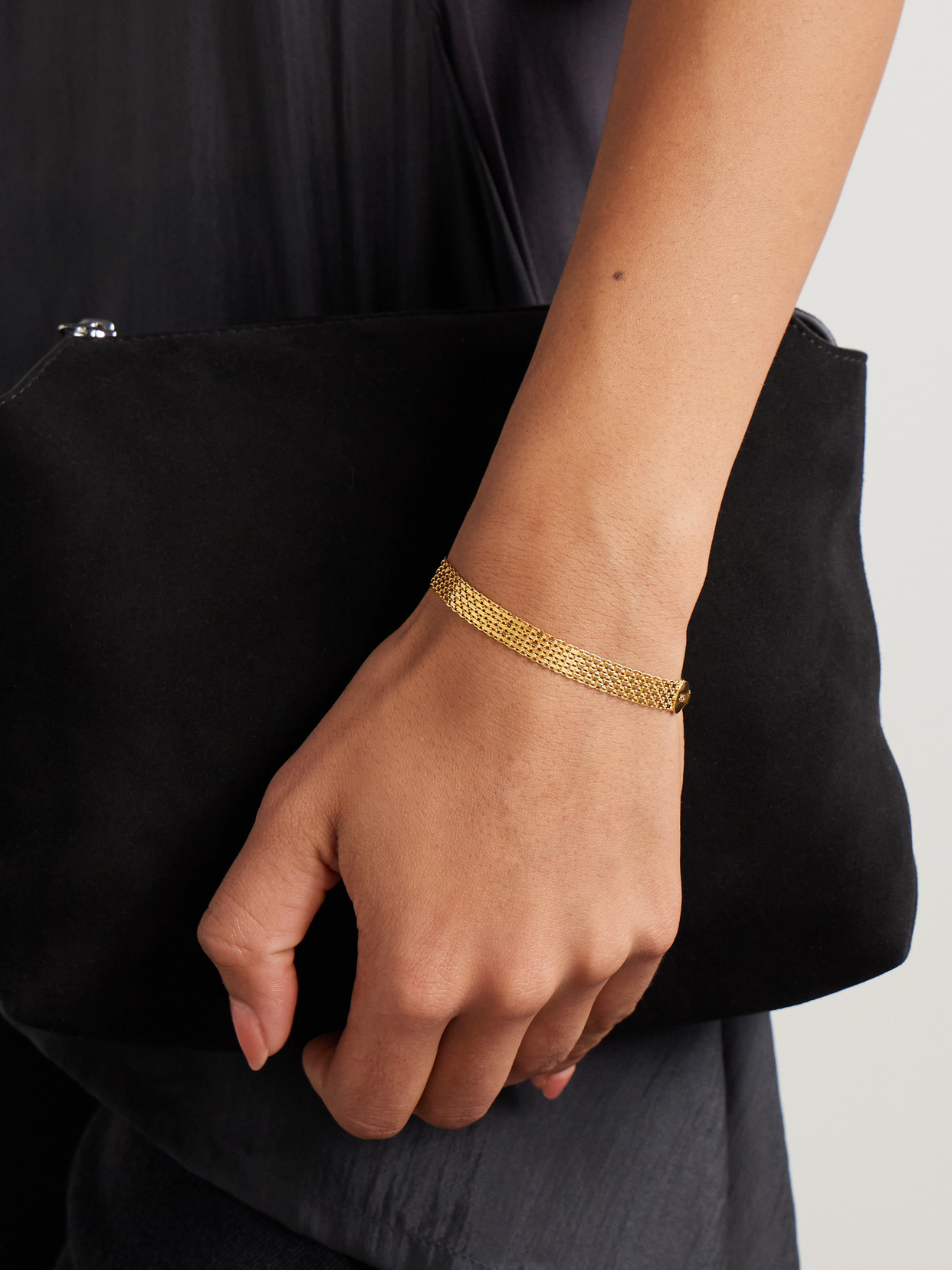 Loren Stewart Chainmail Gold Vermeil Bracelet