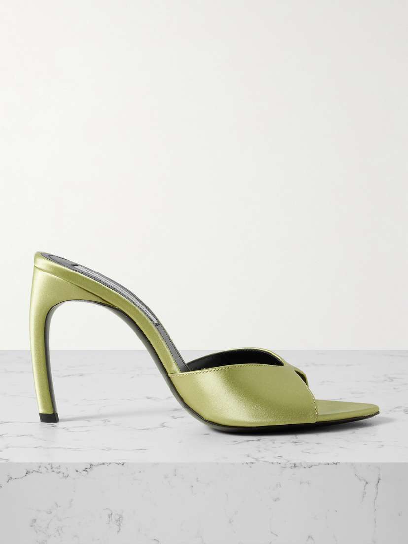 Victoria Beckham Satin Mules