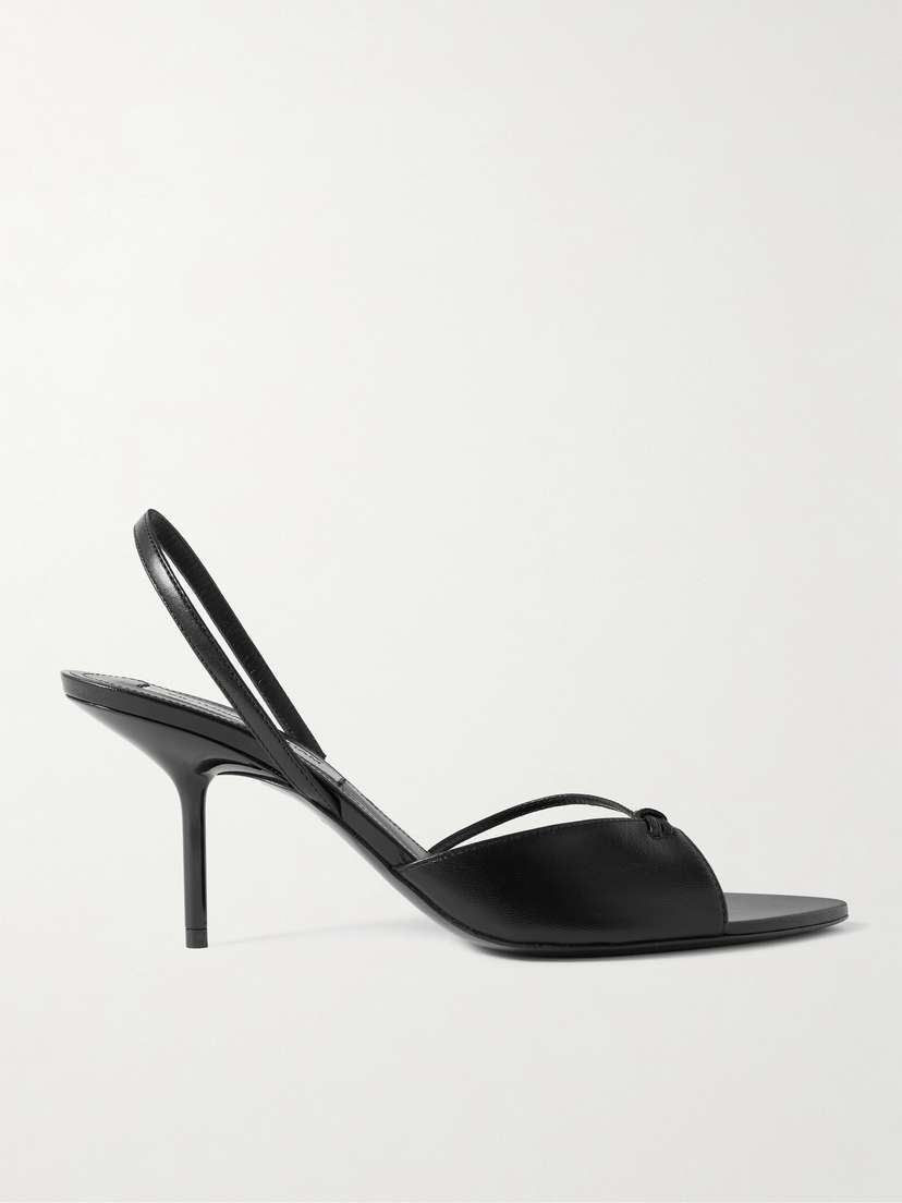 Victoria Beckham Harlow Leather Slingback Sandals