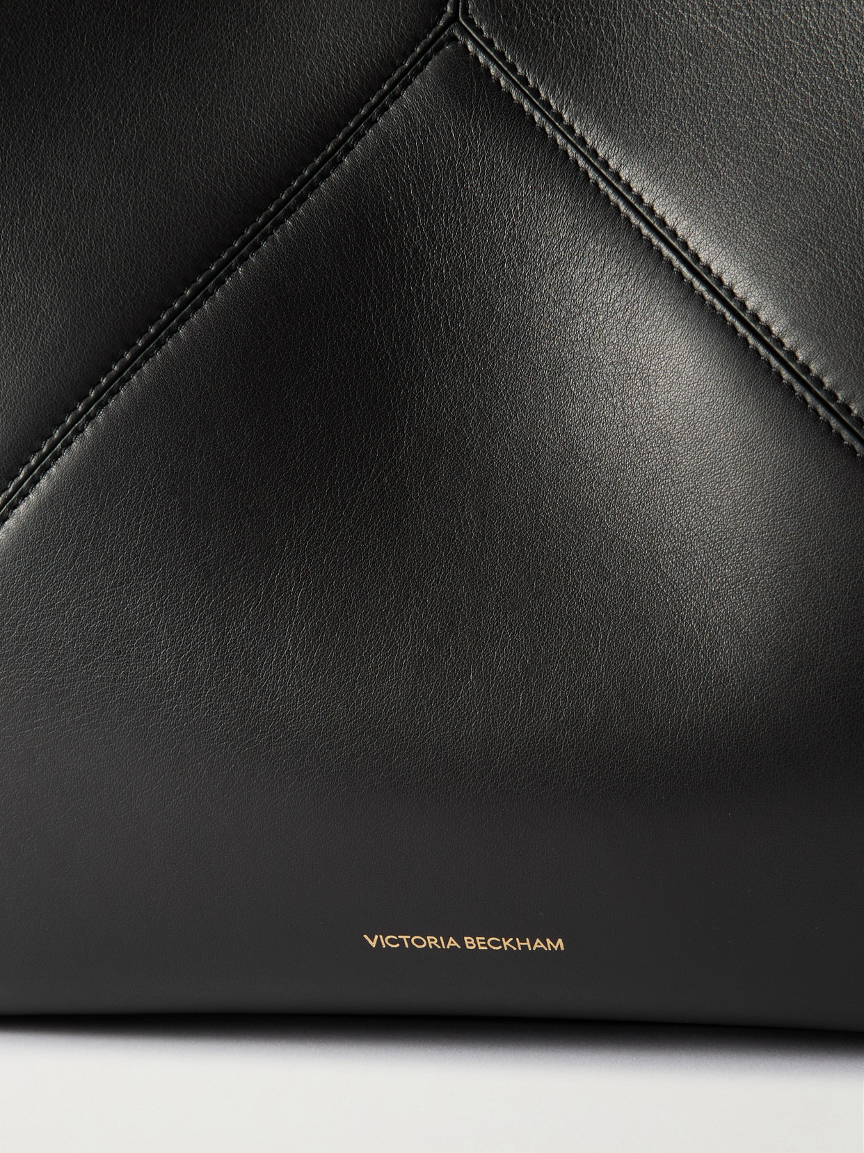 The Victoria Soft Paneled Leather Tote
