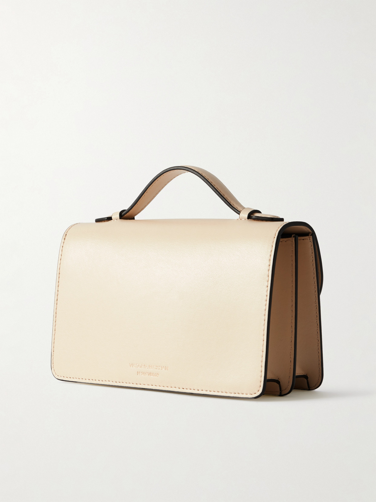 Victoria Beckham B Buckle Mini Leather Shoulder Bag