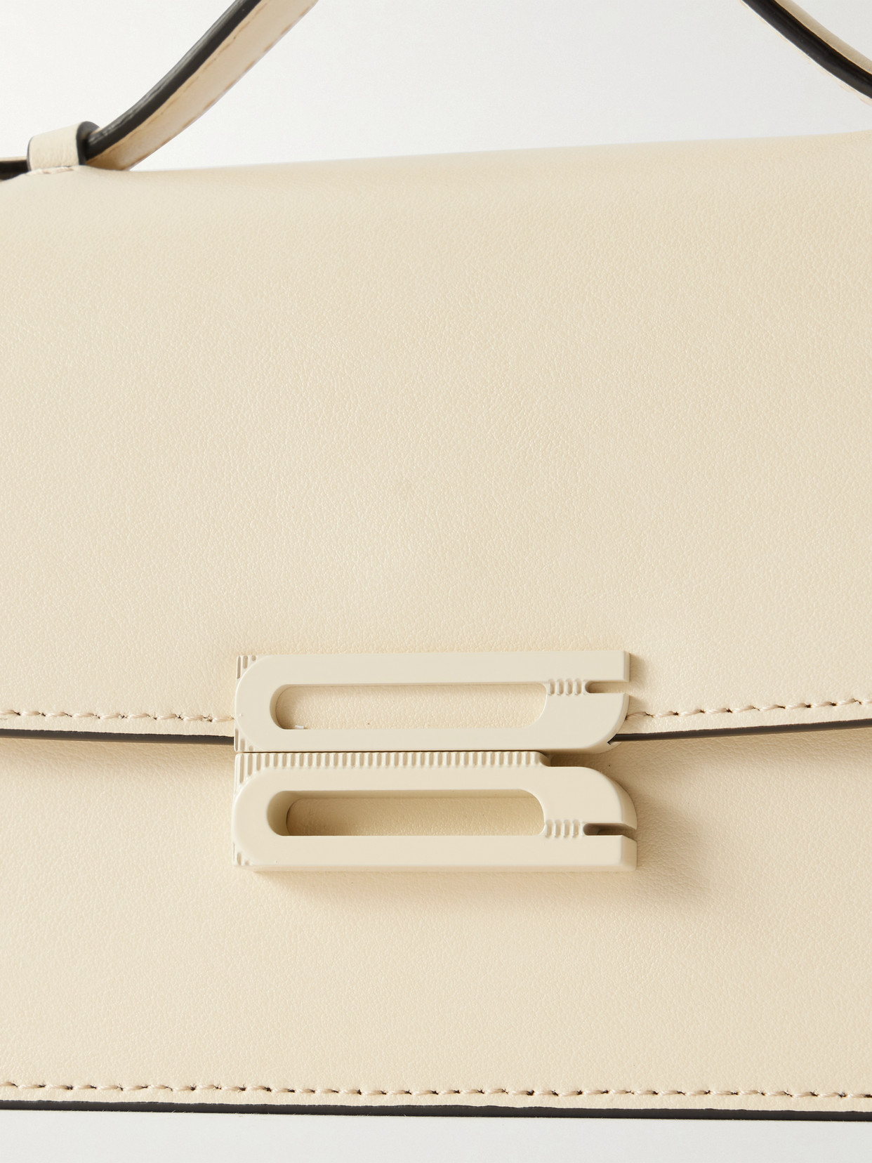 Victoria Beckham B Buckle Mini Leather Shoulder Bag