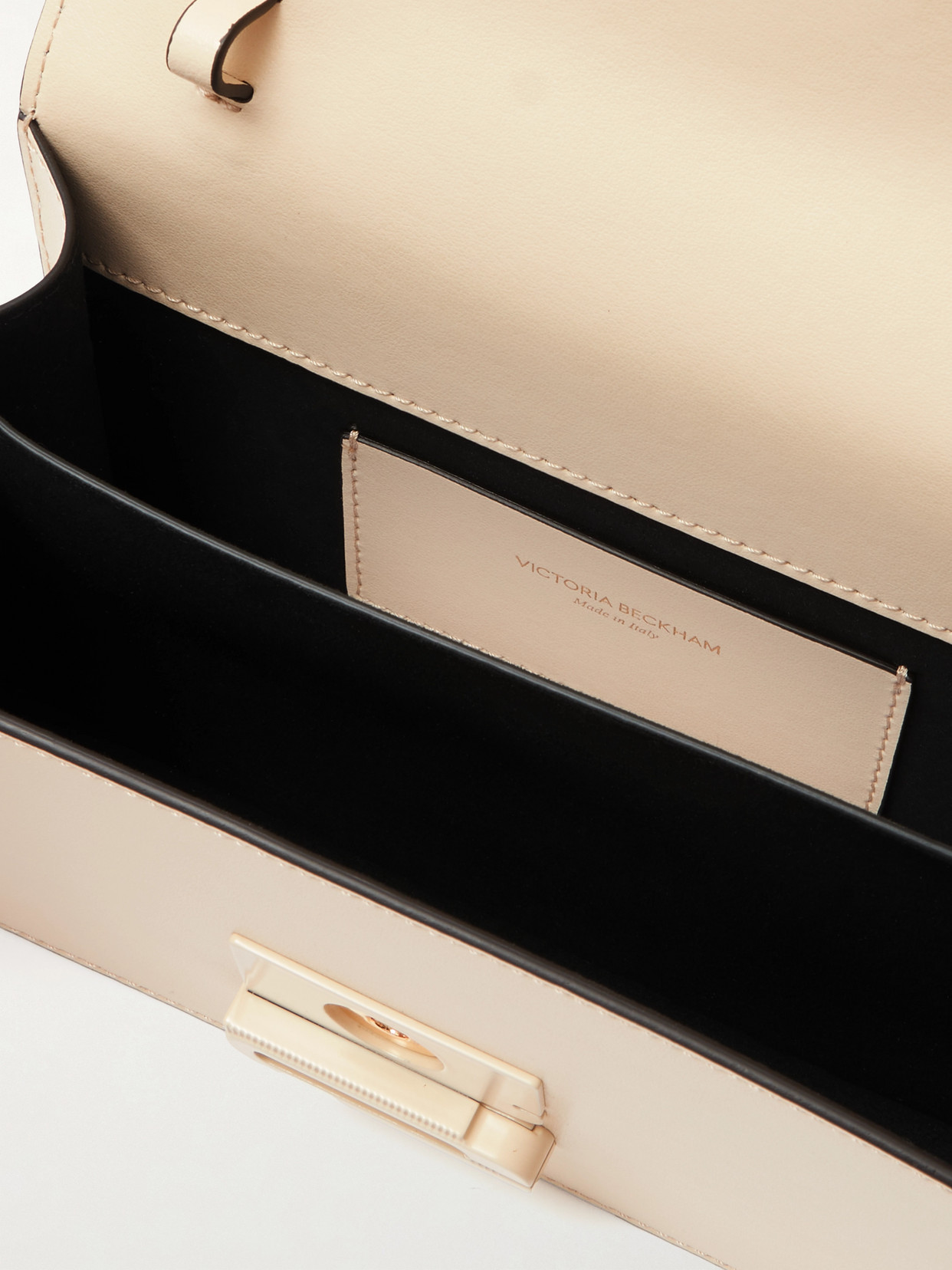 Victoria Beckham B Buckle Mini Leather Shoulder Bag