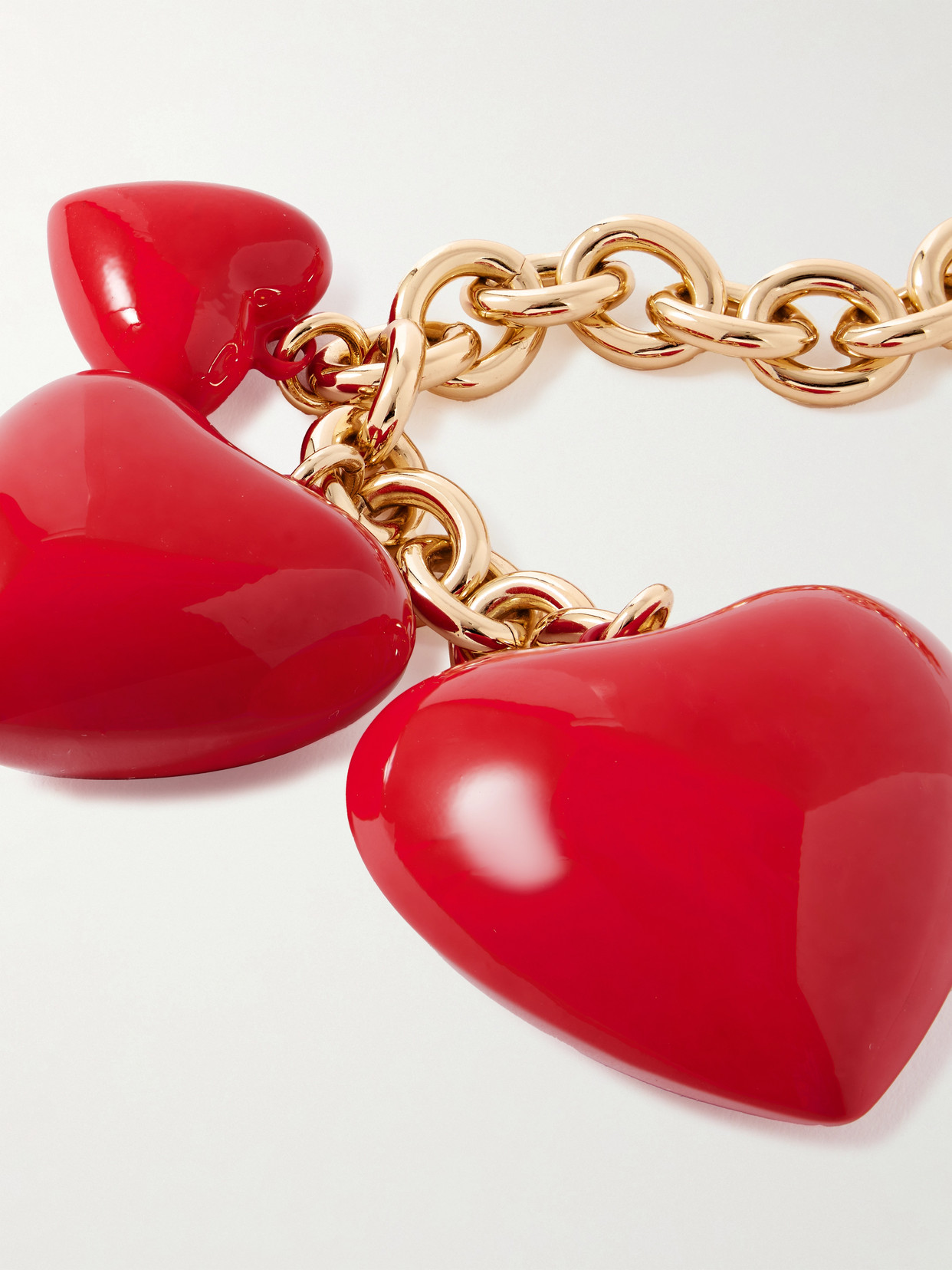 Roxanne Assoulin The Happy Gold-tone And Enamel Bag Charm