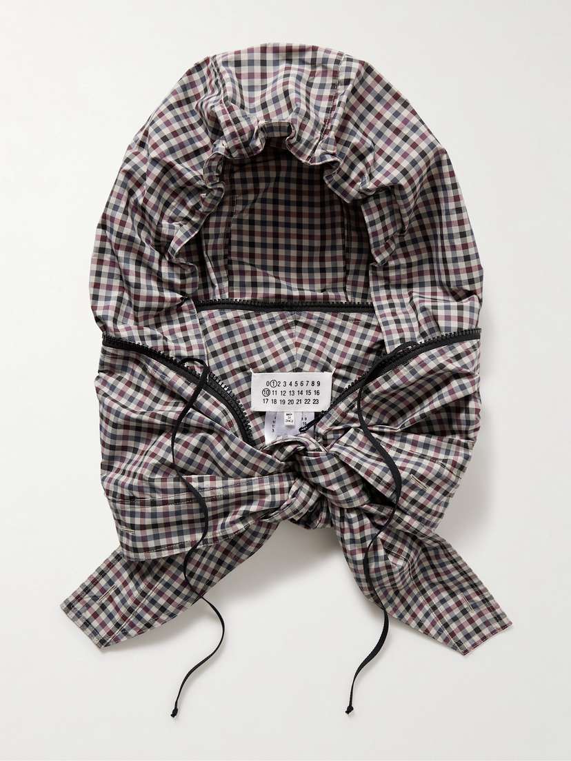 Maison Margiela Gingham Shell Scarf