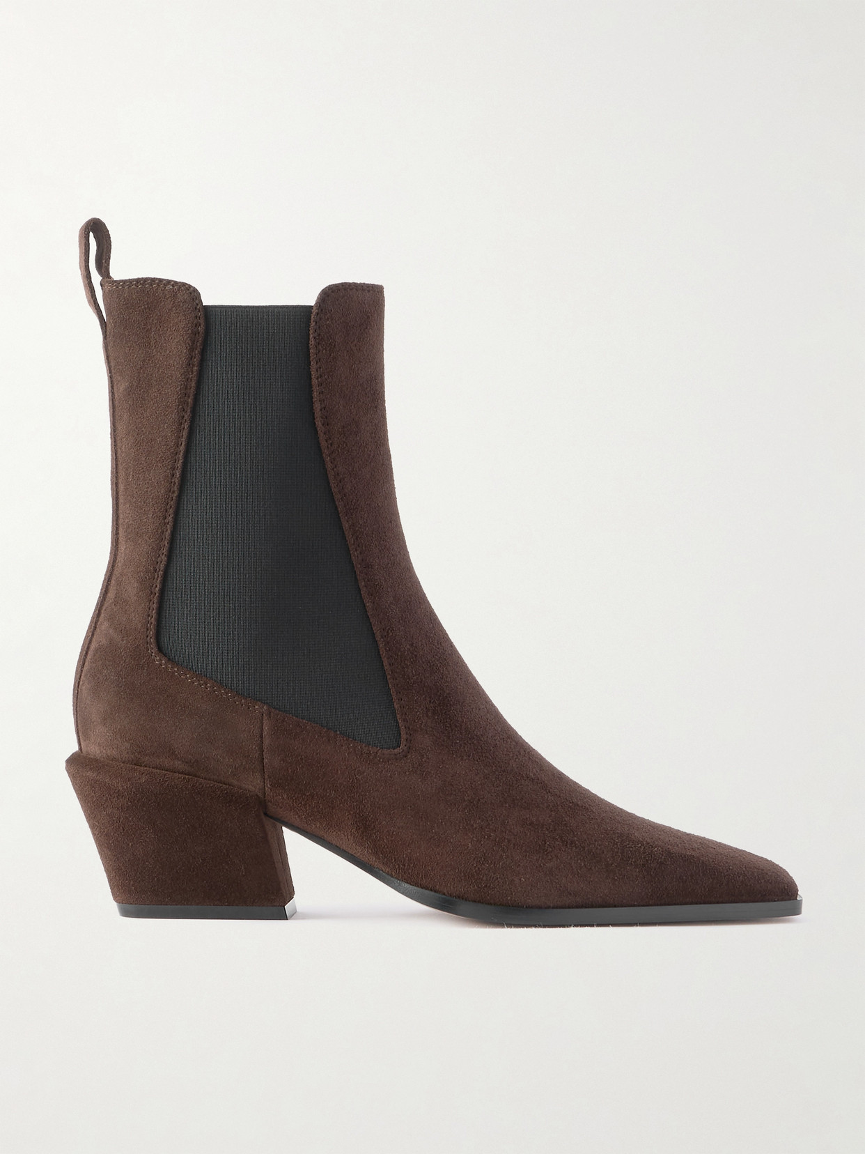 Paris Texas Bettina Suede Ankle Boots In Brown