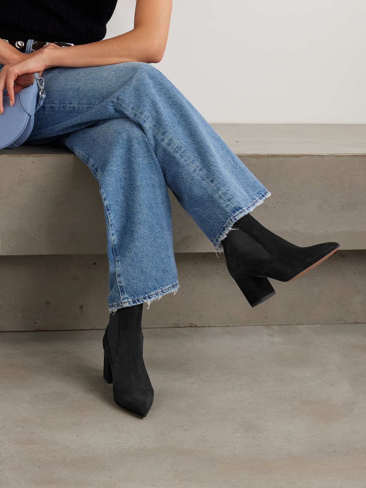 Paris Texas Anja Suede Ankle Boots