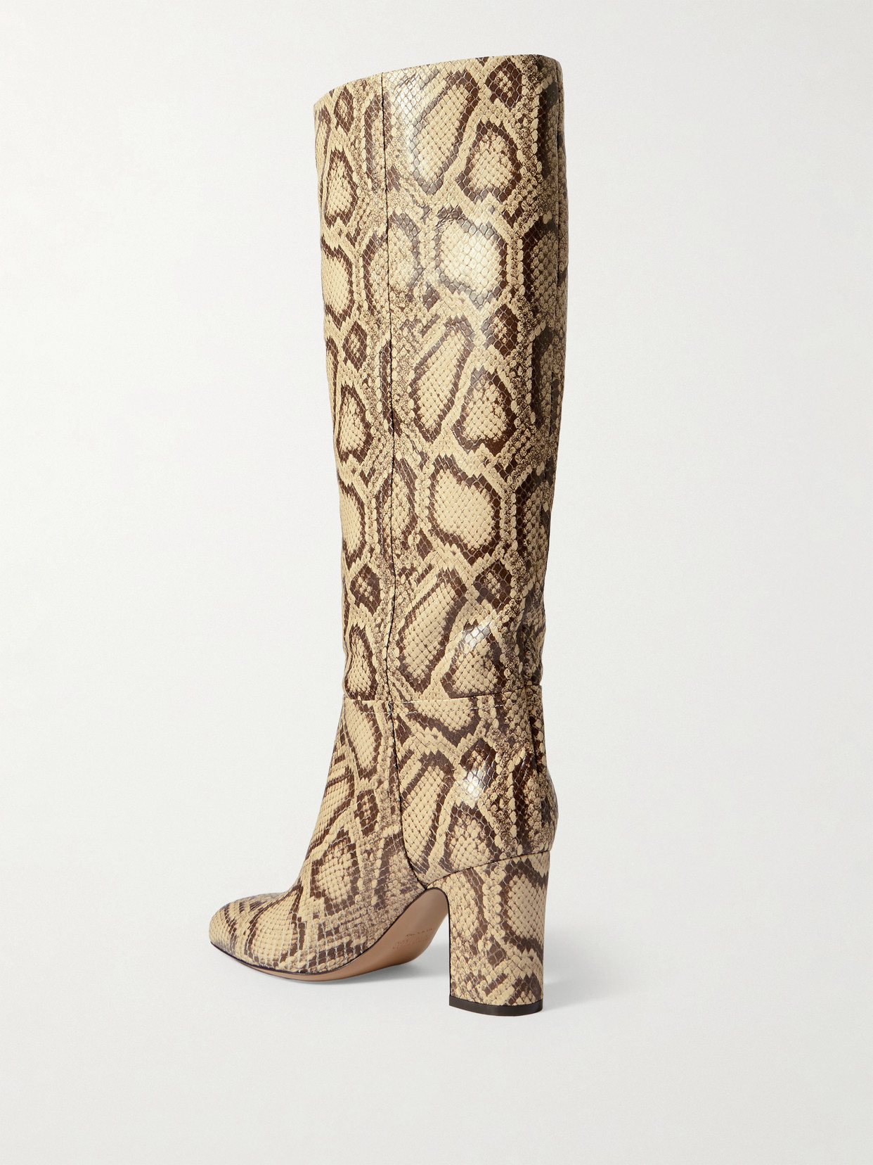 Paris Texas Lavinia Boot 75 High Heels Boots In Python Print Leather In Multi