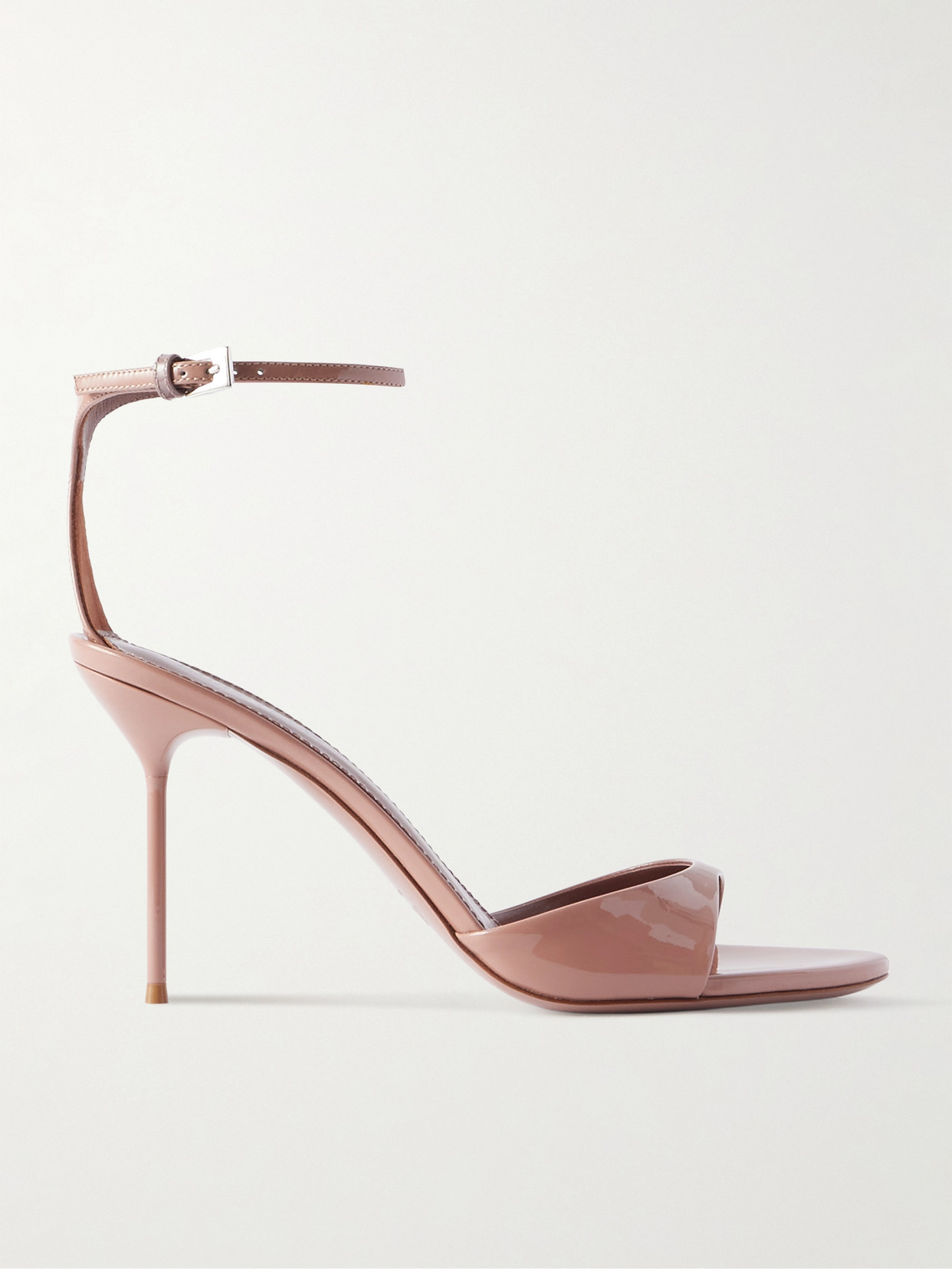Paris Texas Lidia Patent-leather Sandals In Pink