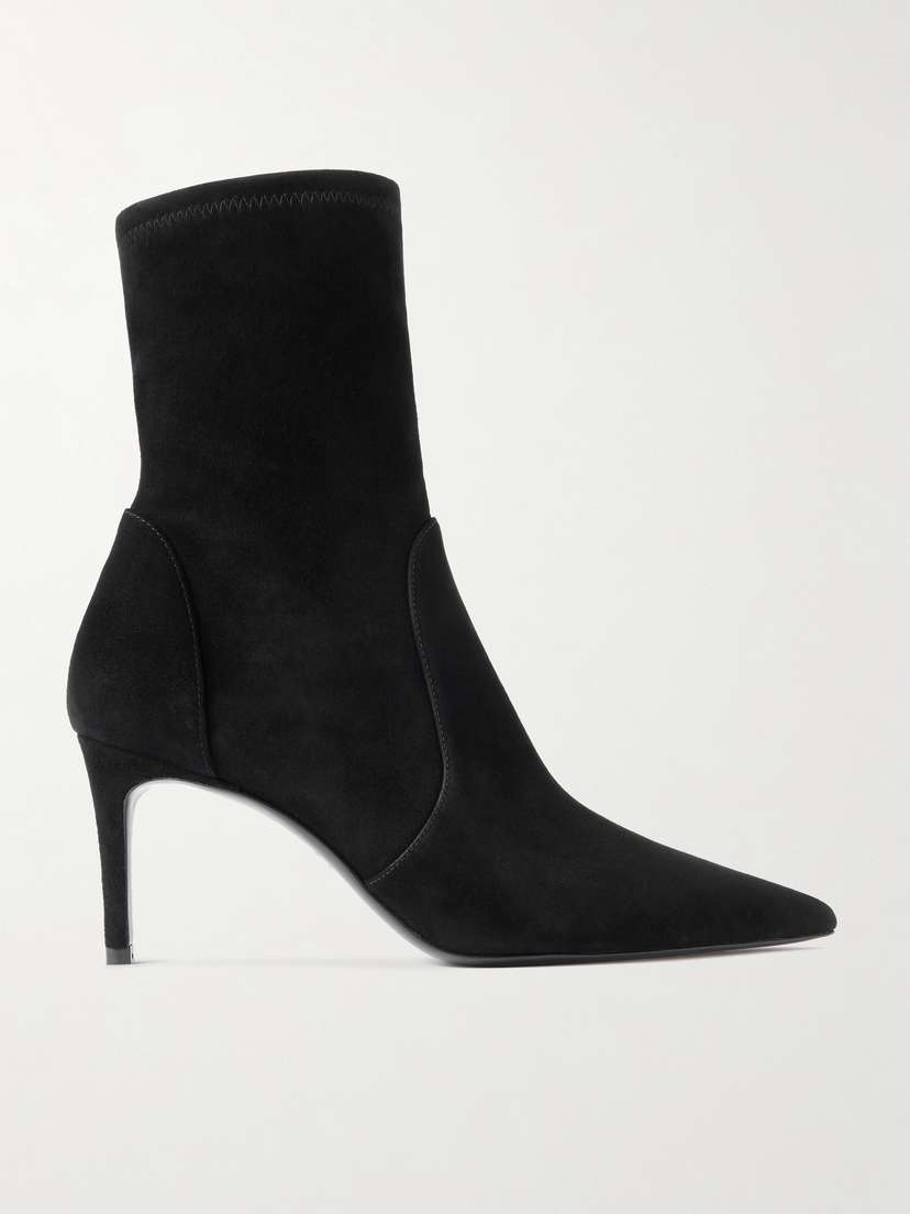 Stuart Weitzman Stuart Power Suede Ankle Boots