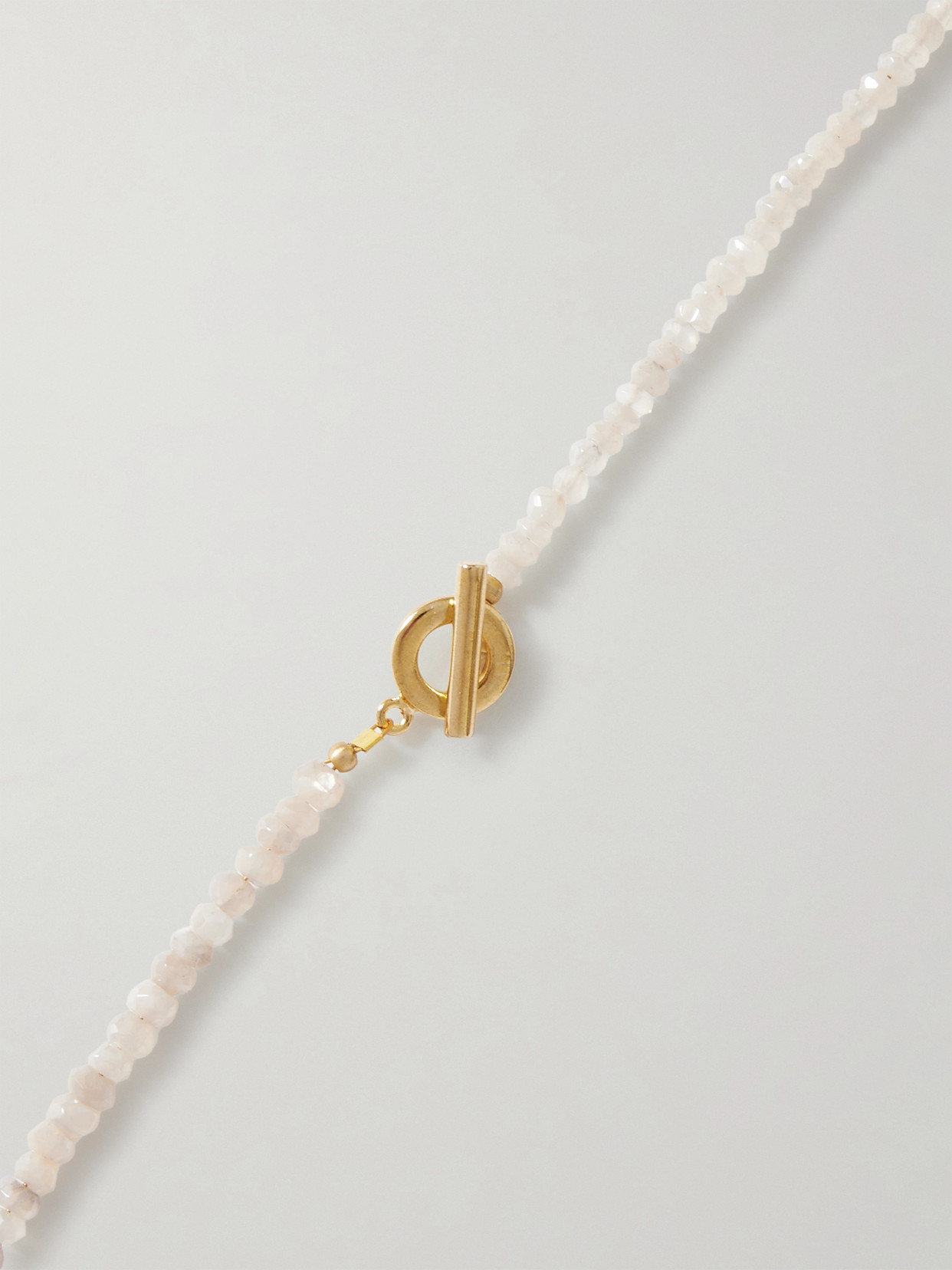 Jennifer Behr Paradis Gold-plated, Quartz, Pearl And Shell Necklace