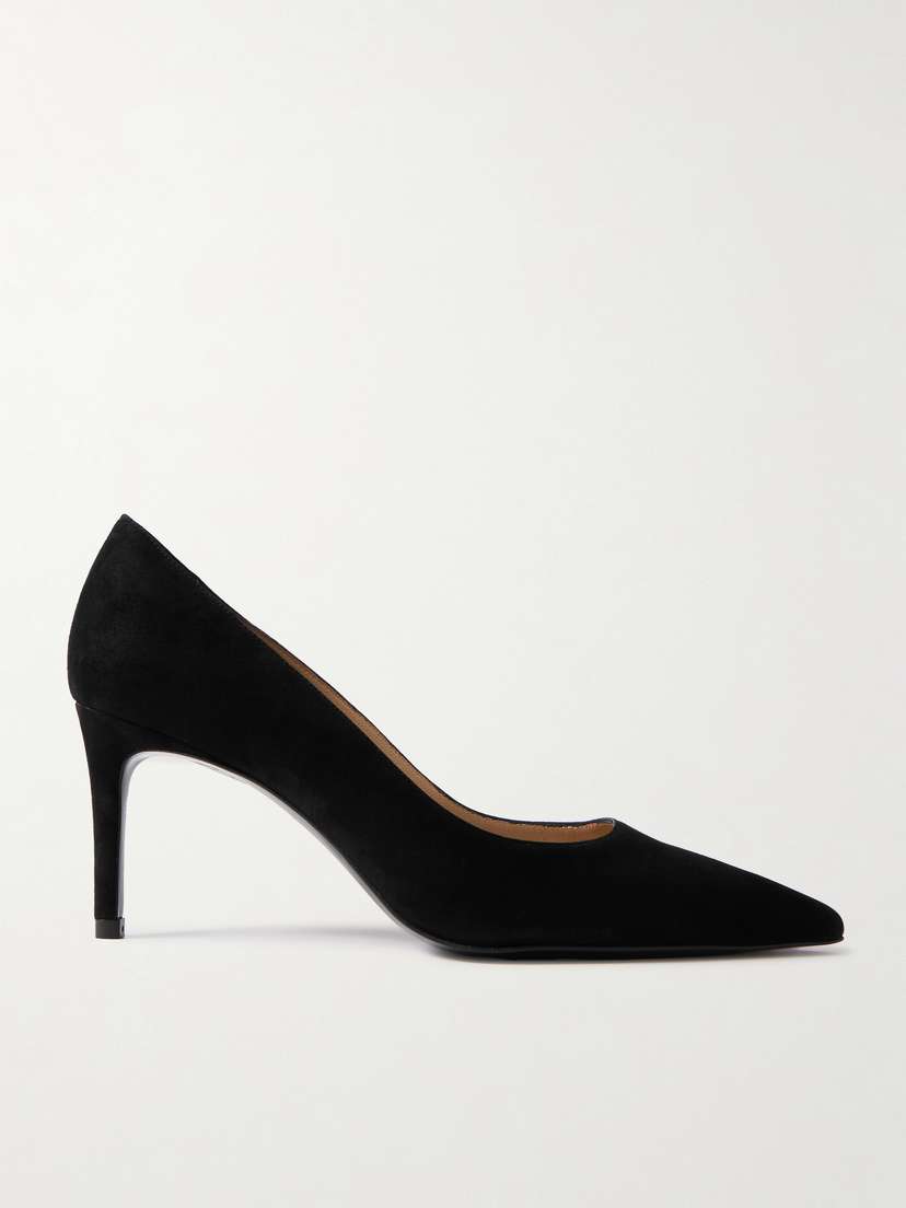 Stuart Weitzman Stuart Power Suede Pumps