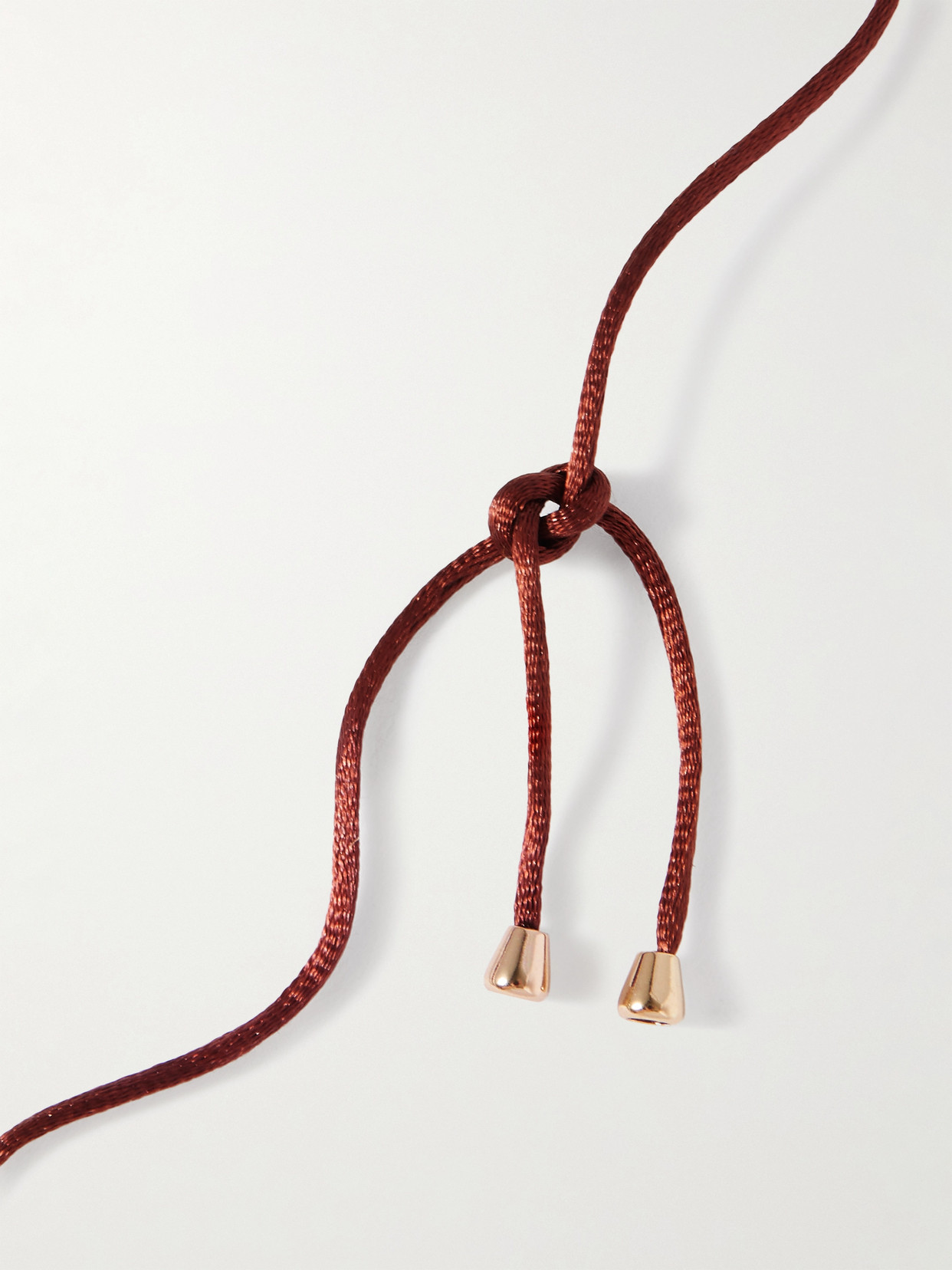 Jennifer Behr Atrani Gold-plated, Shell, Crystal And Cord Necklace
