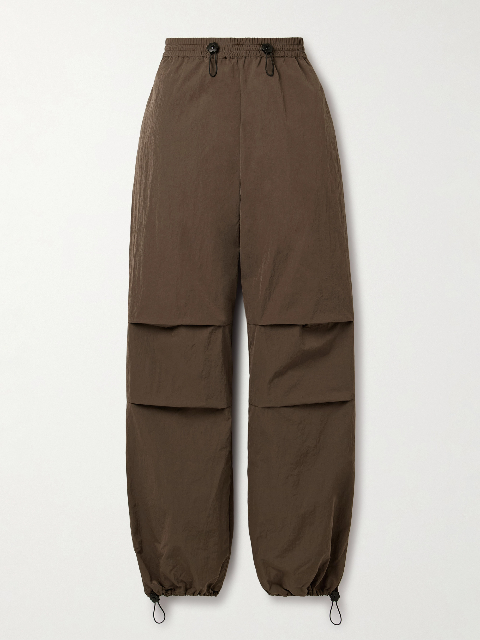 Cecilie Bahnsen Brooks paneled recycled-shell track pants