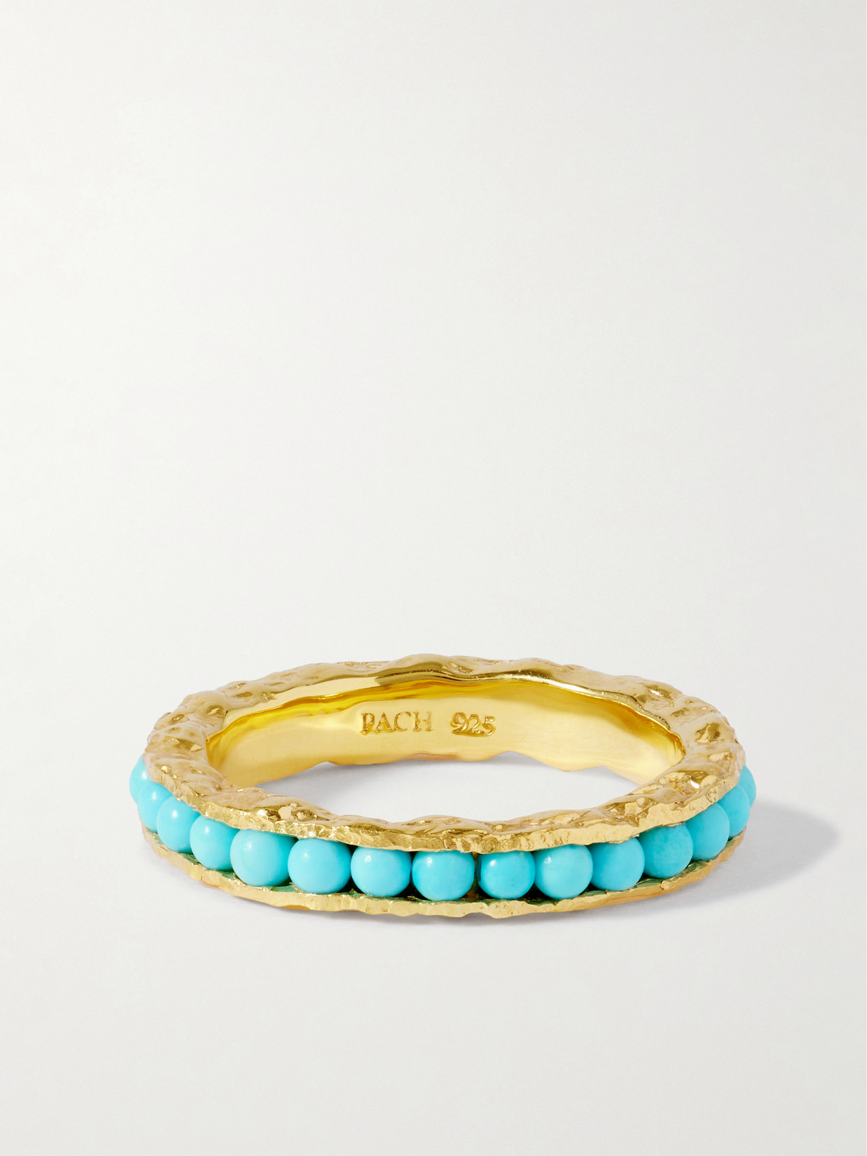 Pacharee Gold-plated Turquoise Ring