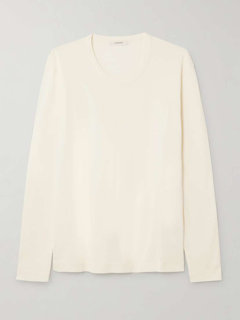 Lemaire Organic Cotton-jersey T-shirt