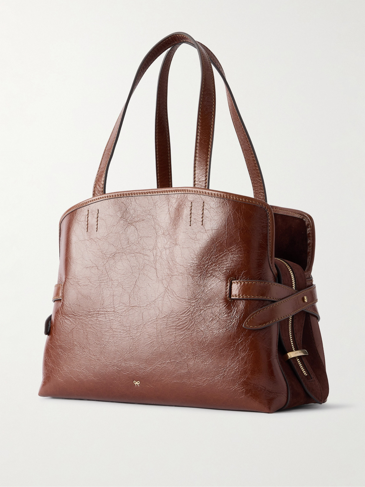 Anya Hindmarch Wilson Textured-leather Shoulder Bag