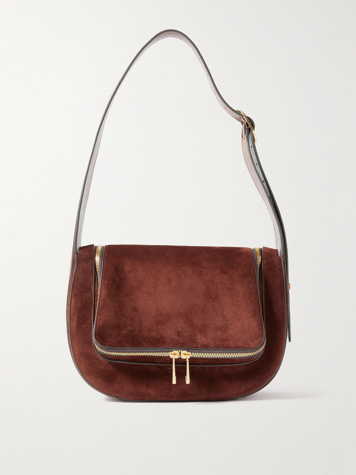 Anya Hindmarch Vere Leather And Suede Shoulder Bag