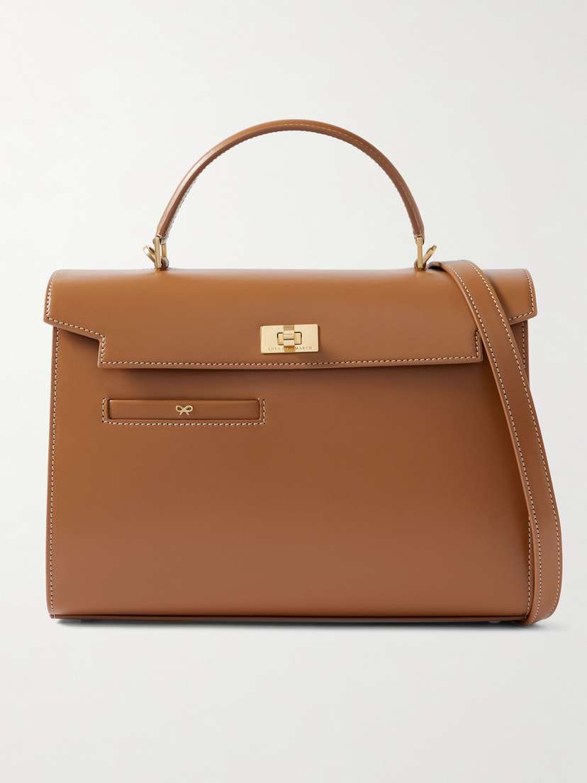 Anya Hindmarch Mortimer Leather Shoulder Bag