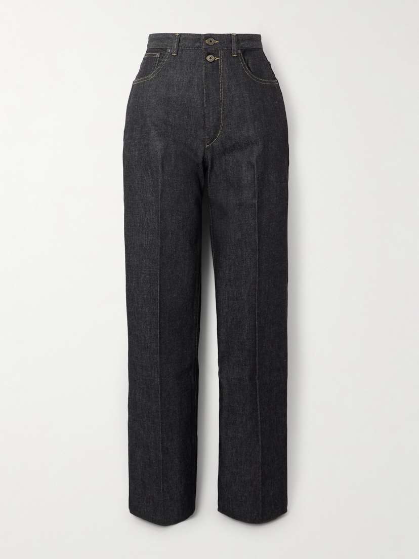 Lemaire High-rise Straight-leg Organic Jeans