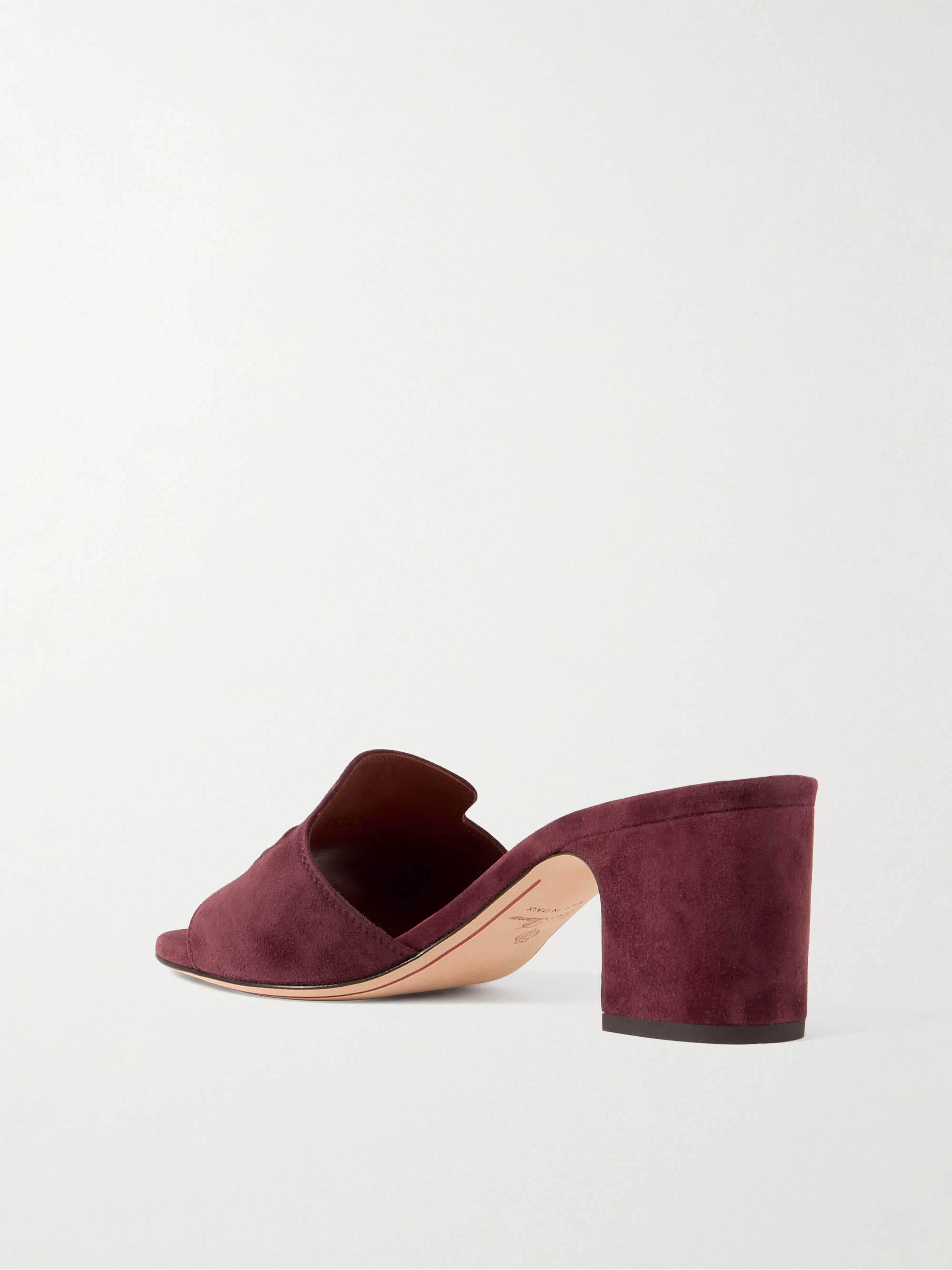 Summer Charms embellished suede mules — Image 3