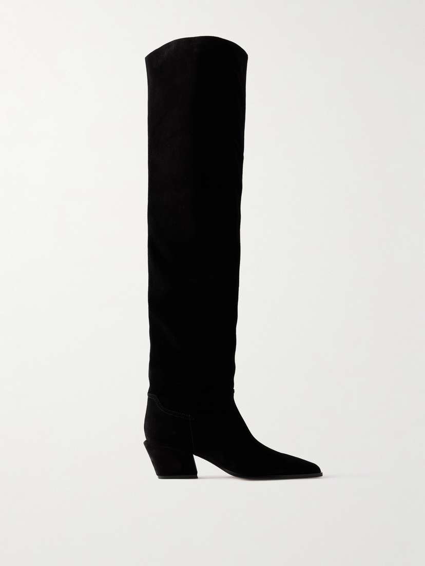 Paris Texas Bettina Suede Over-the-knee Boots