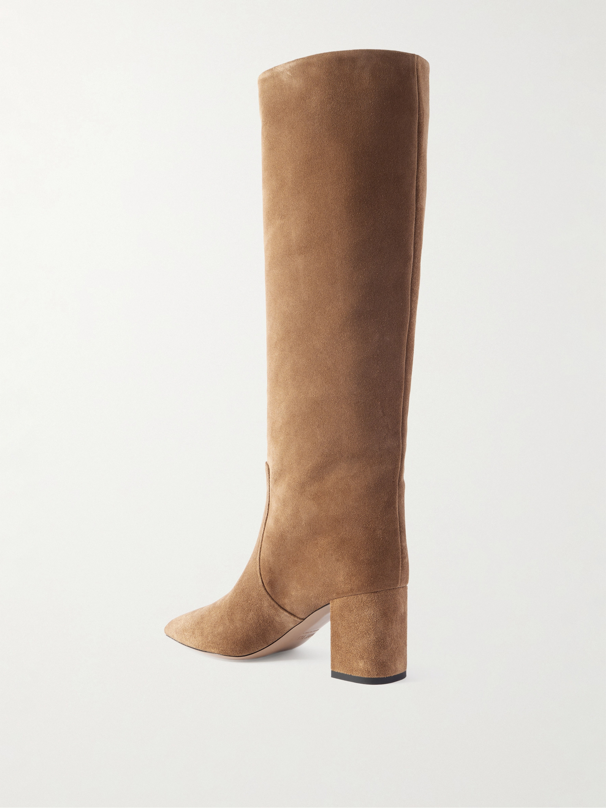 Paris Texas Anja suede knee boots