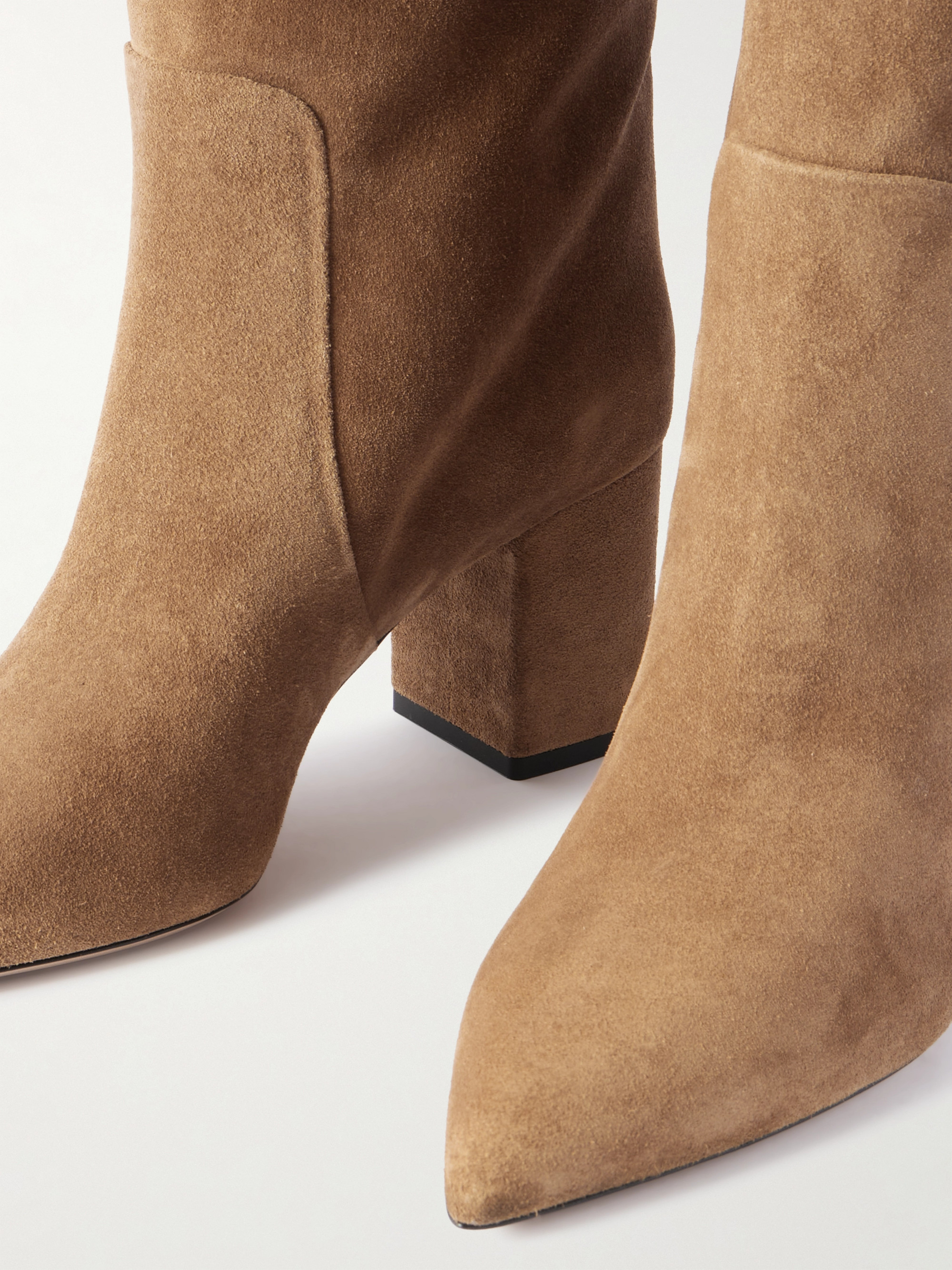 Paris Texas Anja suede knee boots
