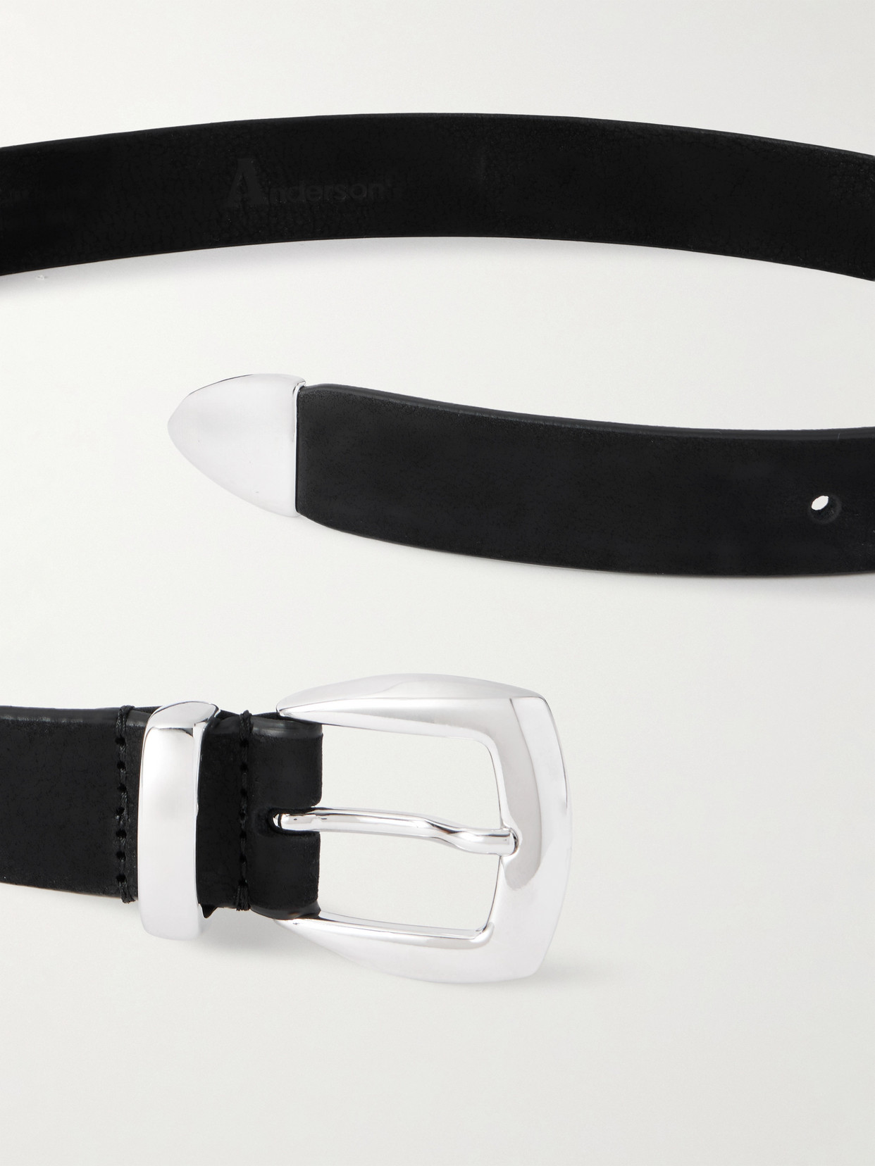 Anderson's Nubuck Belt In Black