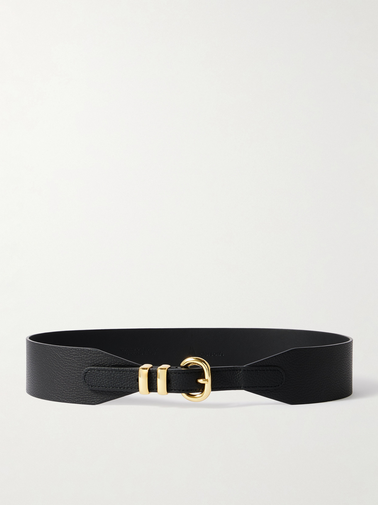 Anderson's Full-grain Leather Belt In Black