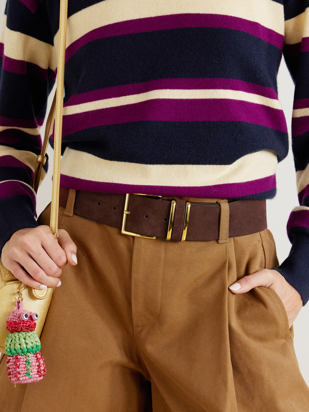 Anderson's Suede Belt