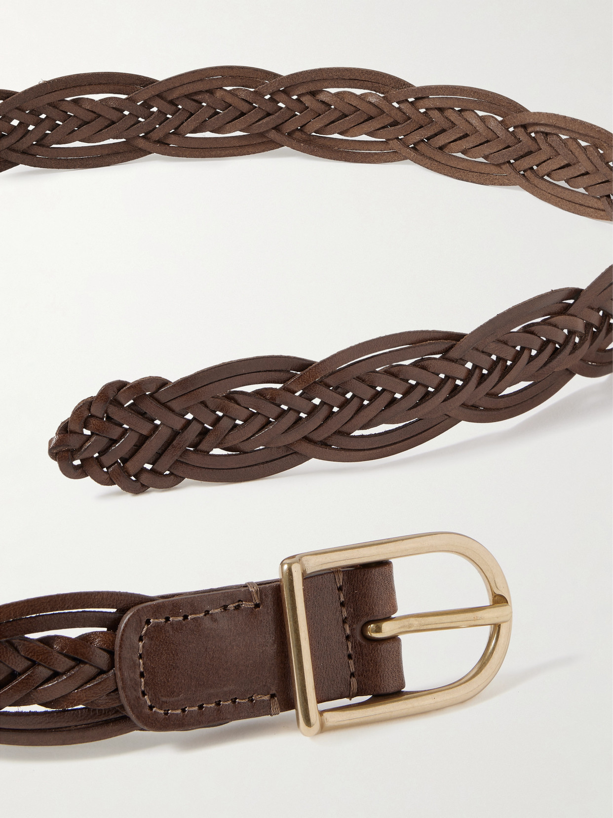 Anderson's Woven Leather Belt