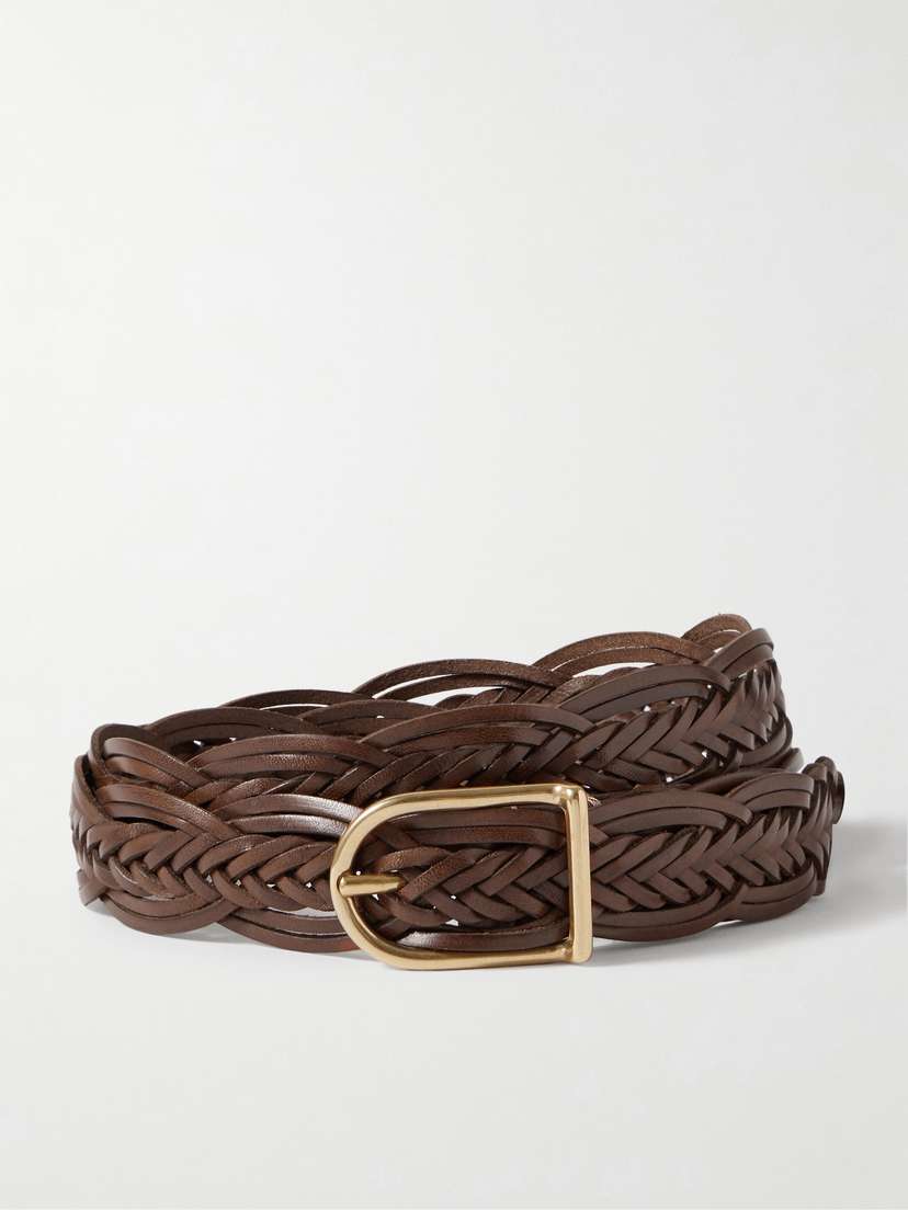 Anderson's Woven Leather Belt