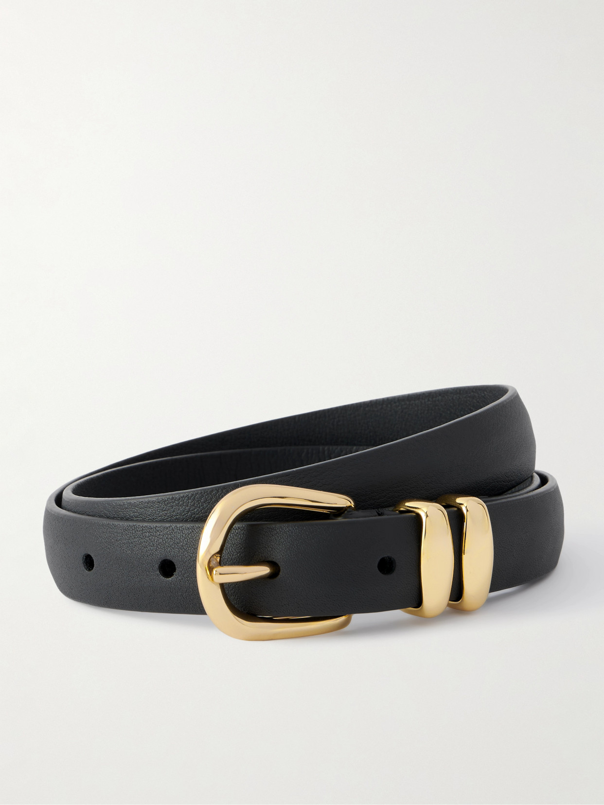 Anderson's Leather Belt In Black