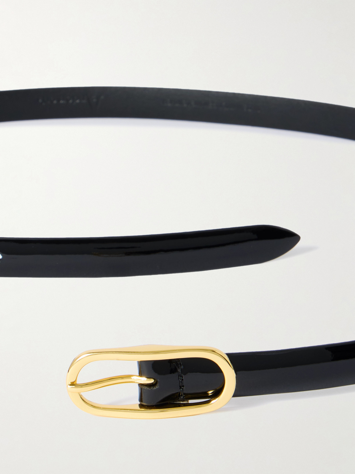Anderson's Patent-leather Belt In Black